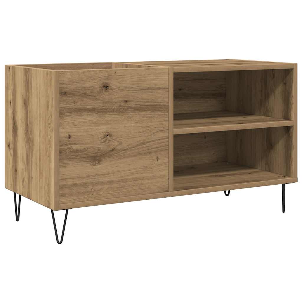 Record Cabinet Artisan Oak 84.5x38x48 cm Engineered Wood
