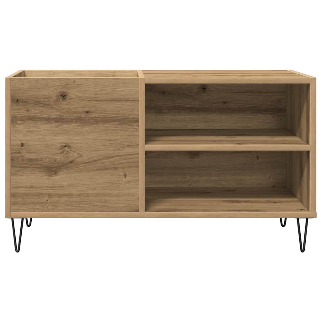 Record Cabinet Artisan Oak 84.5x38x48 cm Engineered Wood