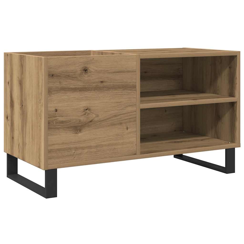 Record Cabinet Artisan Oak 84.5x38x48 cm Engineered Wood
