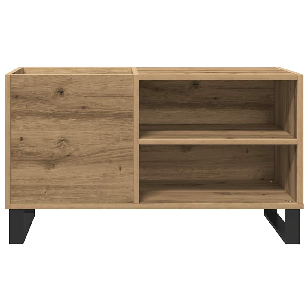 Record Cabinet Artisan Oak 84.5x38x48 cm Engineered Wood