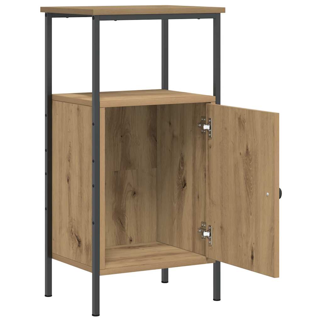 Bedside Cabinets 2 pcs Artisan Oak 41x31x80 cm Engineered Wood