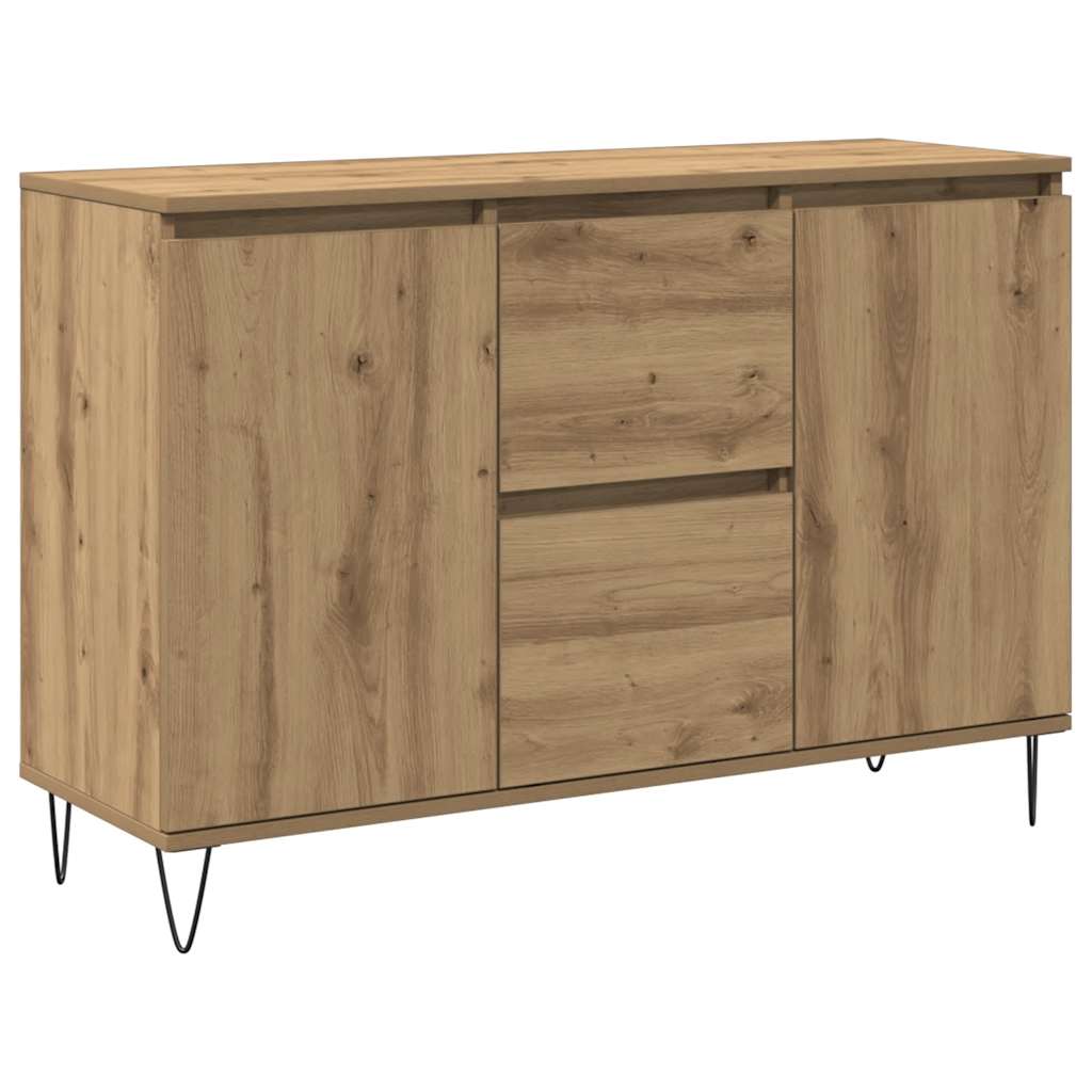 Sideboard Artisan Oak 101,5x35x70 cm Engineered Wood