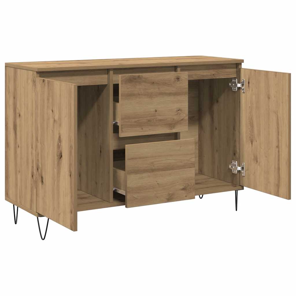 Sideboard Artisan Oak 101,5x35x70 cm Engineered Wood