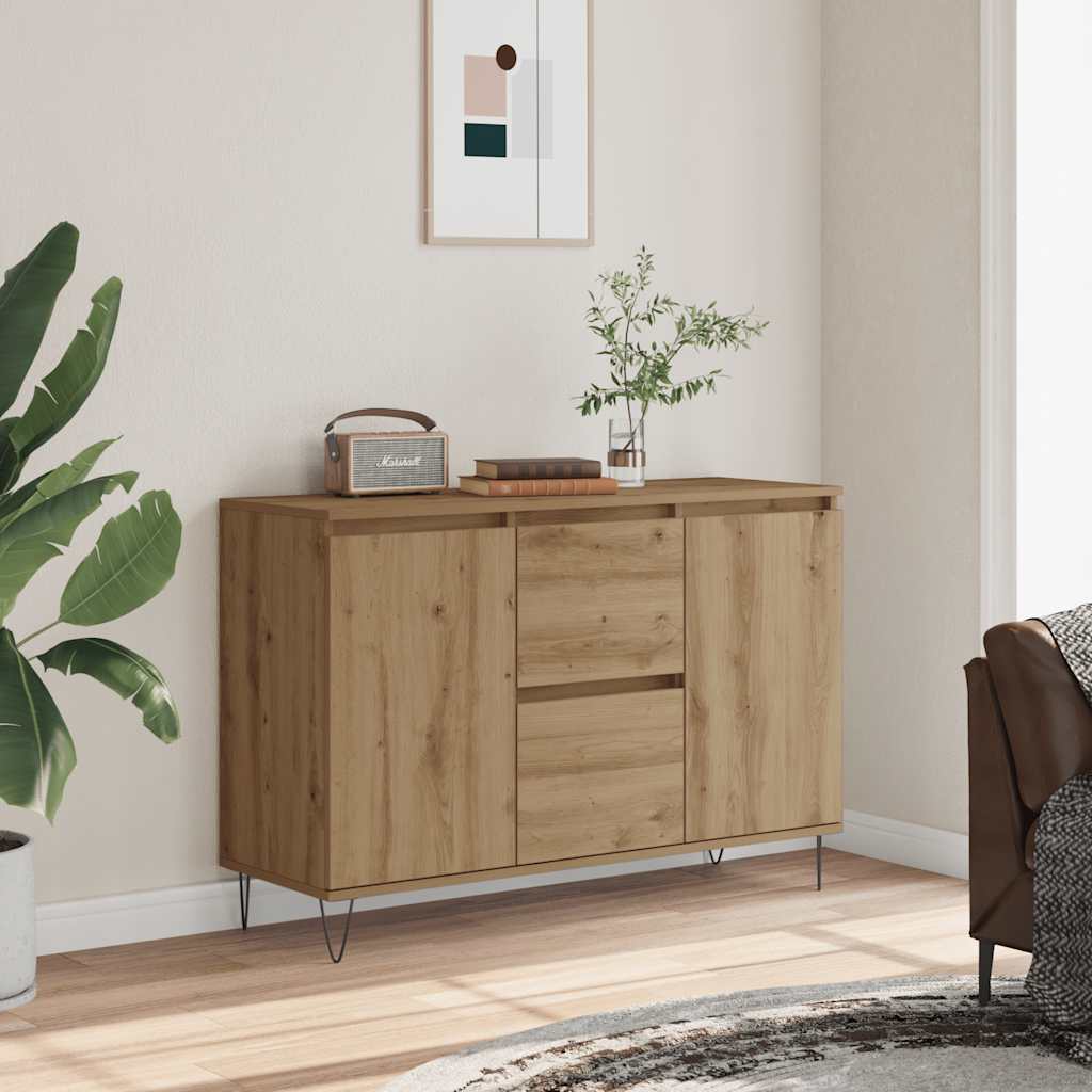 Sideboard Artisan Oak 101,5x35x70 cm Engineered Wood
