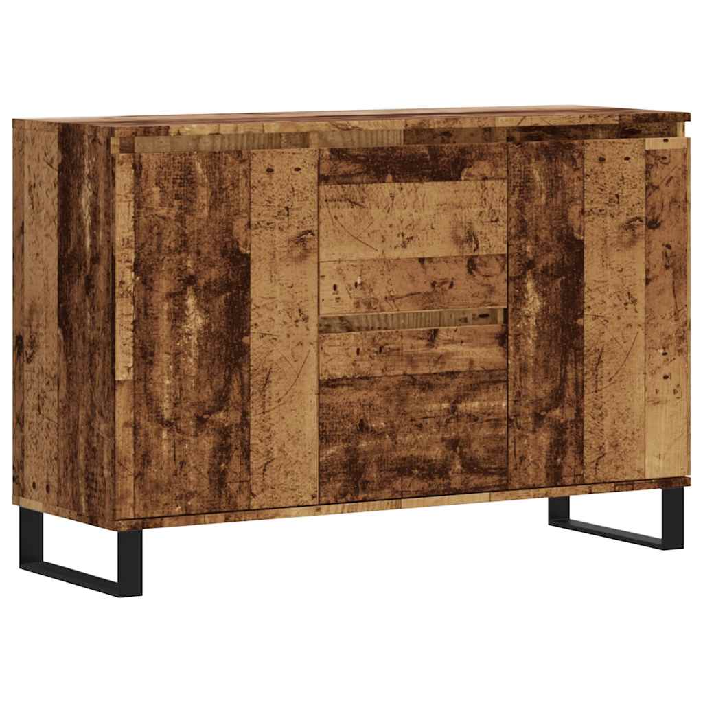 Sideboard Old Wood 101.5x35x70 cm Engineered Wood
