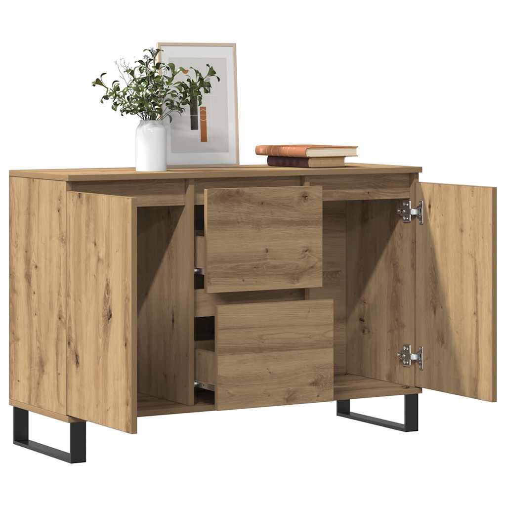Sideboard Artisan Oak 101,5x35x70 cm Engineered Wood