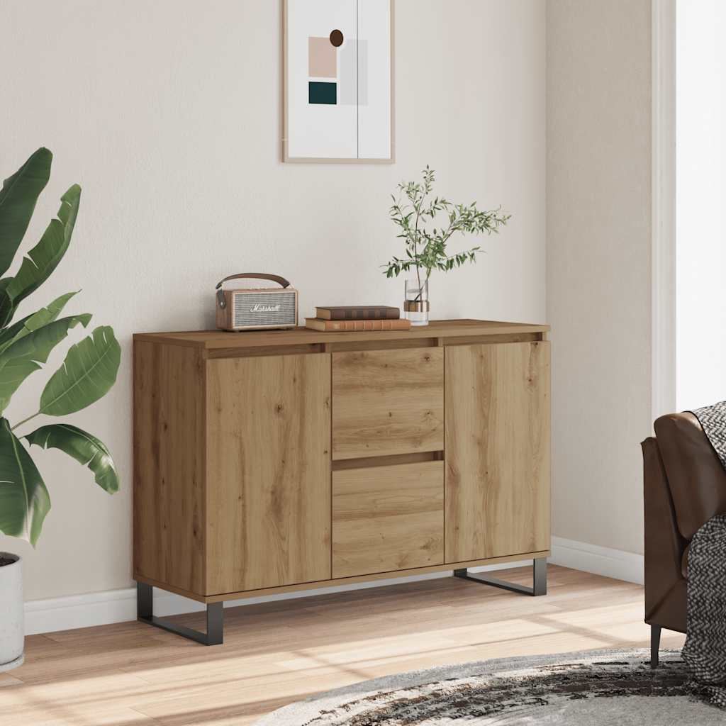 Sideboard Artisan Oak 101,5x35x70 cm Engineered Wood