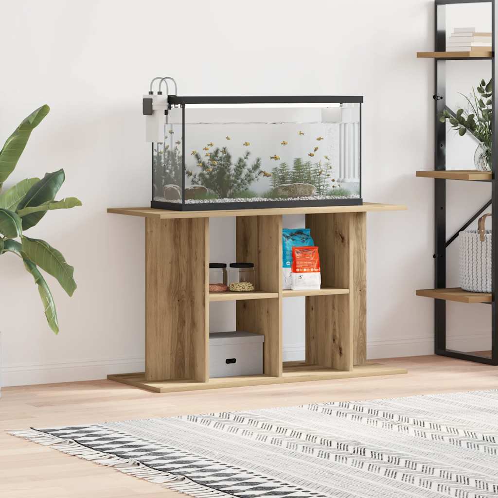 Aquarium Stand Artisan Oak 100x40x60 cm Engineered Wood