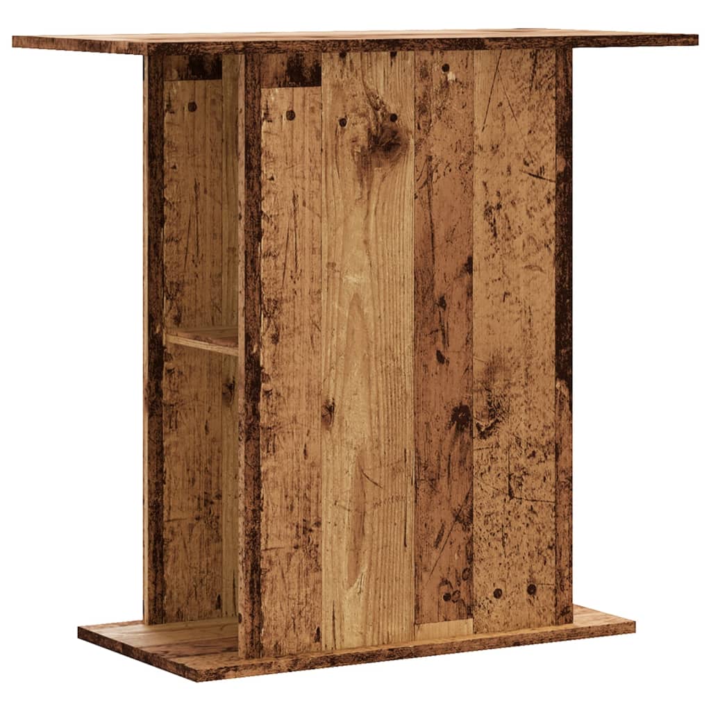 Aquarium Stand Old Wood 36x75x72.5 cm Engineered Wood