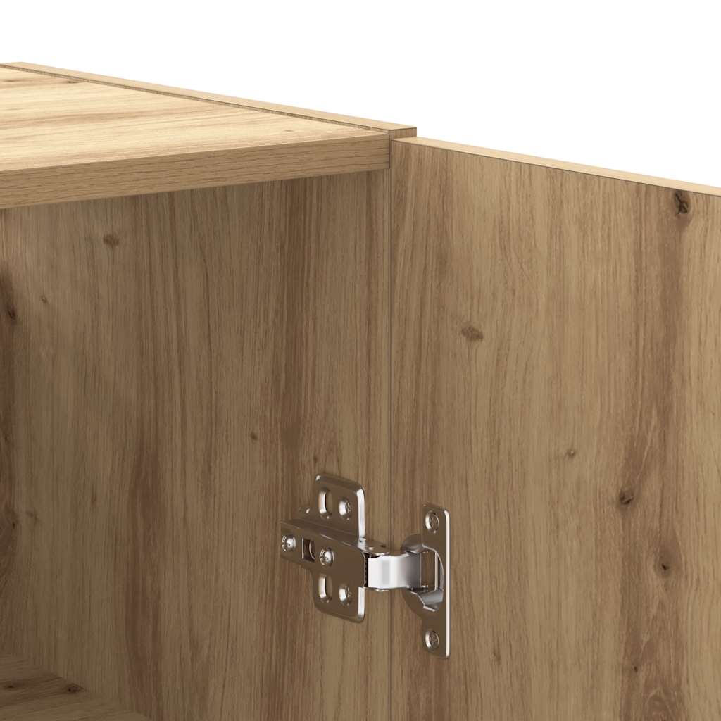 Wall Mounted Cabinet Artisan Oak 69,5x34x90 cm