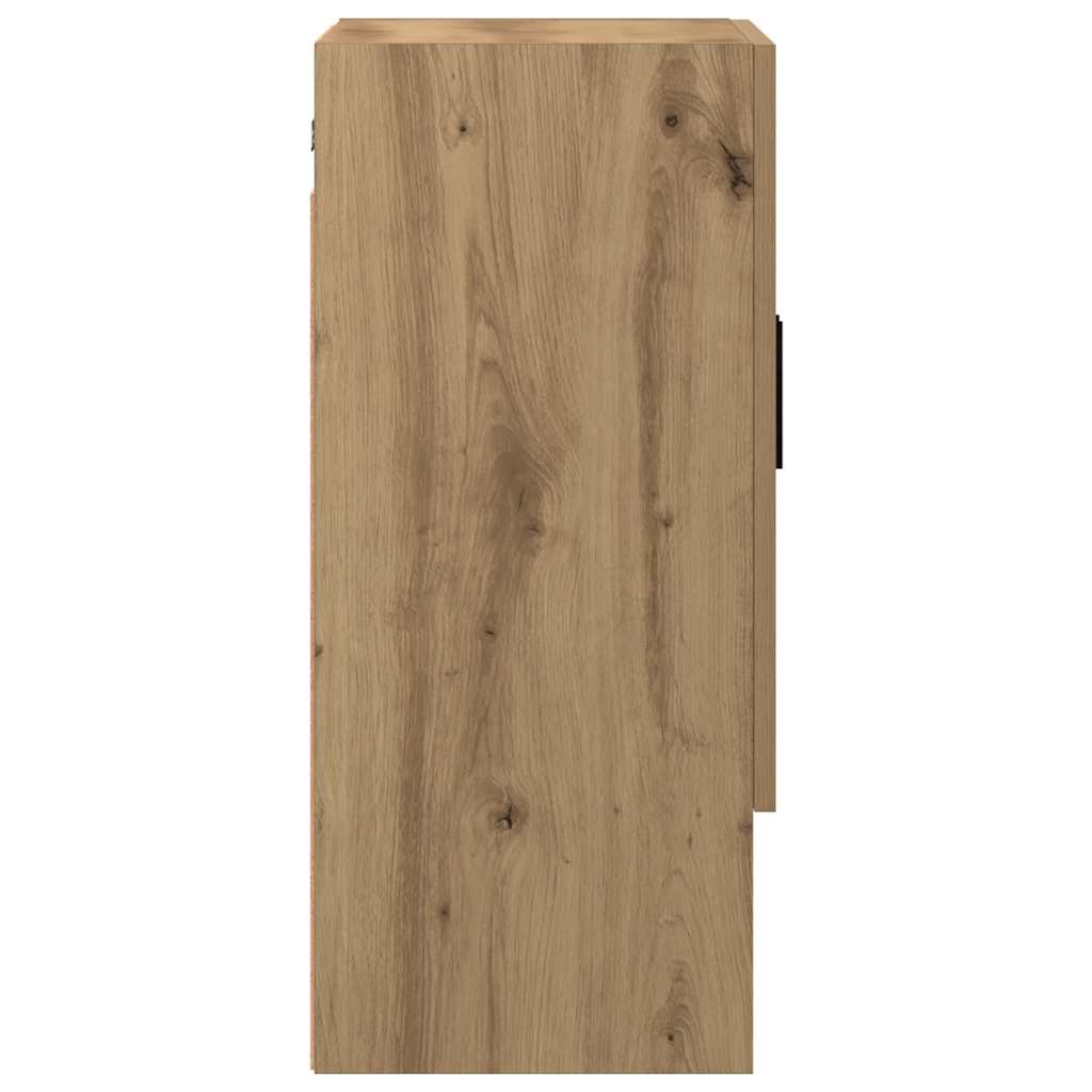 Wall Cabinet Artisan Oak 60x31x70 cm Engineered Wood