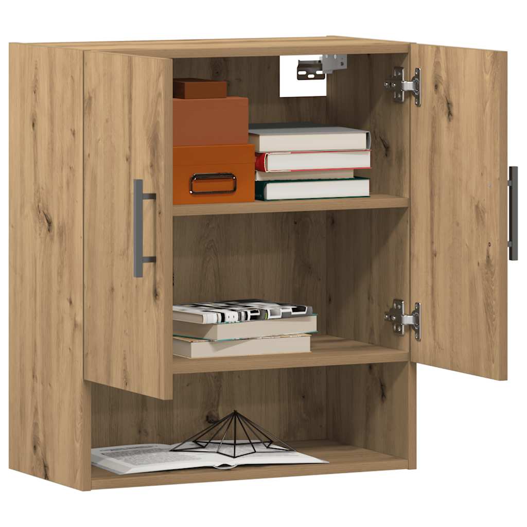 Wall Cabinet Artisan oak 60x31x70 cm Engineered Wood