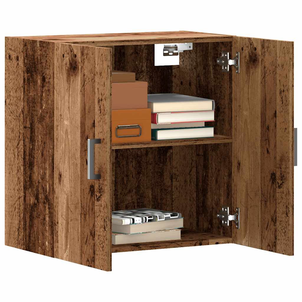 Wall Cabinet Old Wood 60x31x60 cm Engineered Wood