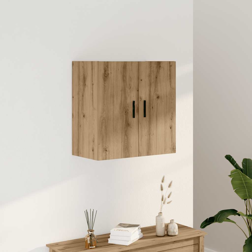 Wall Cabinet Artisan Oak 60x31x60 cm Engineered Wood