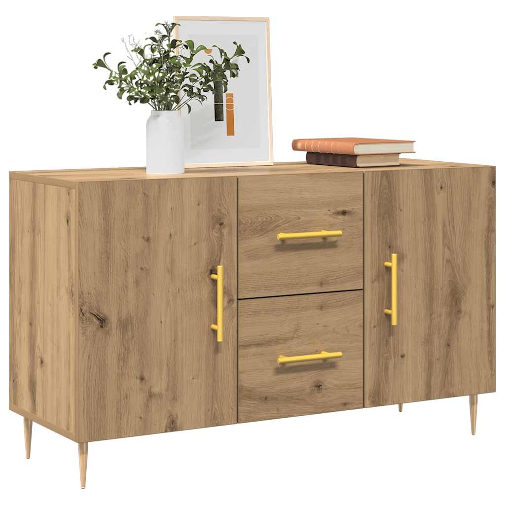 Sideboard Artisan Oak 100x36x60 cm Engineered Wood