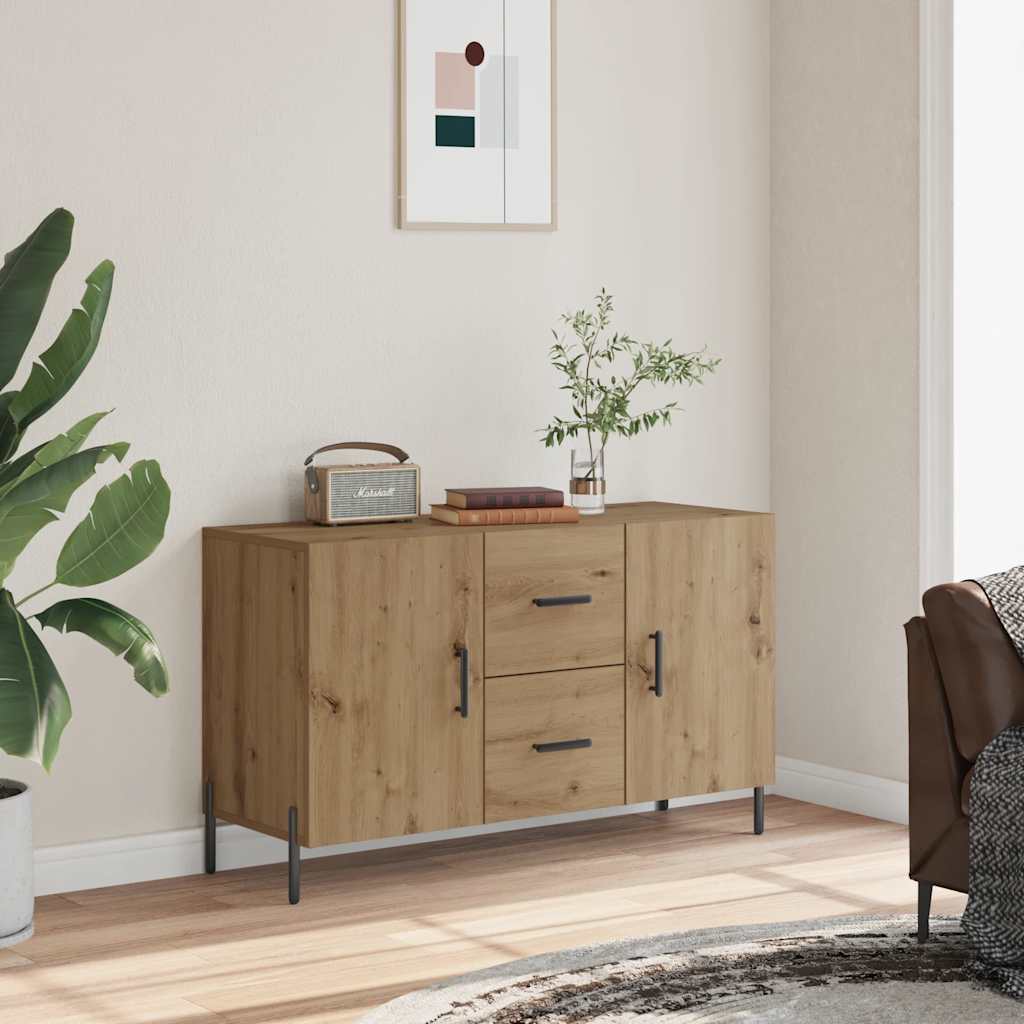 Sideboard Artisan Oak 100x36x60 cm Engineered Wood