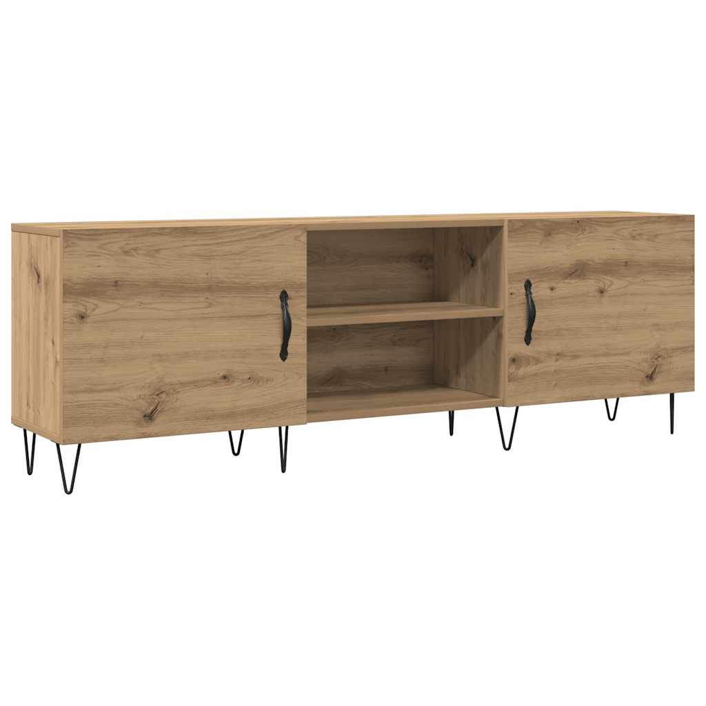 TV Cabinet Artisan Oak 150x30x50 cm Engineered Wood