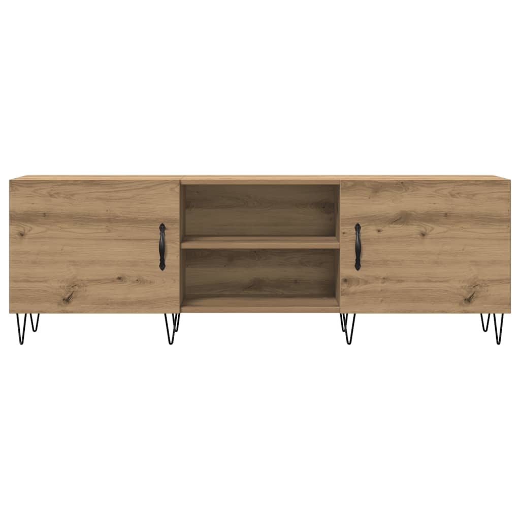 TV Cabinet Artisan Oak 150x30x50 cm Engineered Wood