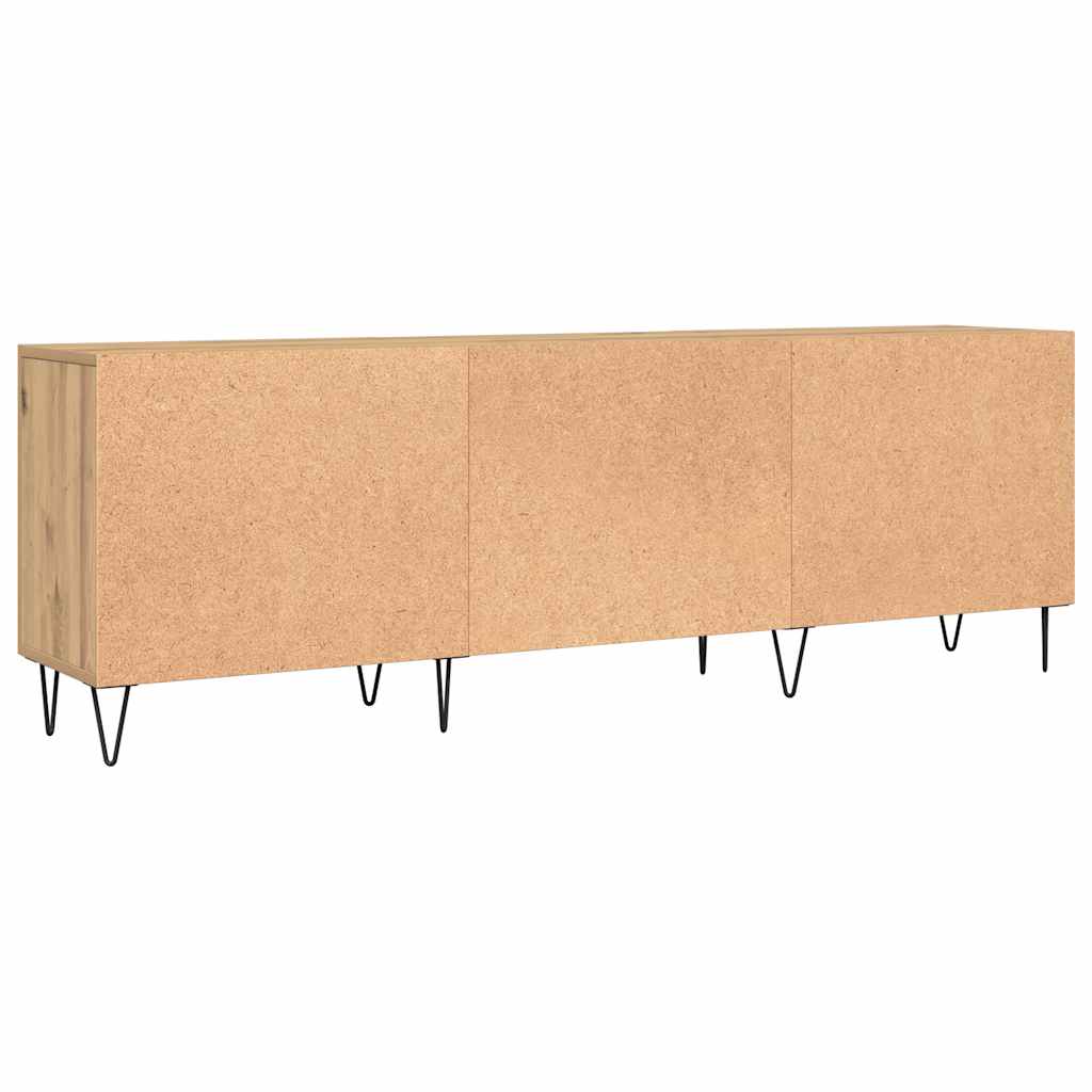 TV Cabinet Artisan Oak 150x30x50 cm Engineered Wood