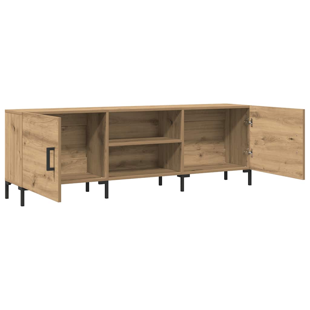 TV Cabinet Artisan Oak 150x30x50 cm Engineered Wood