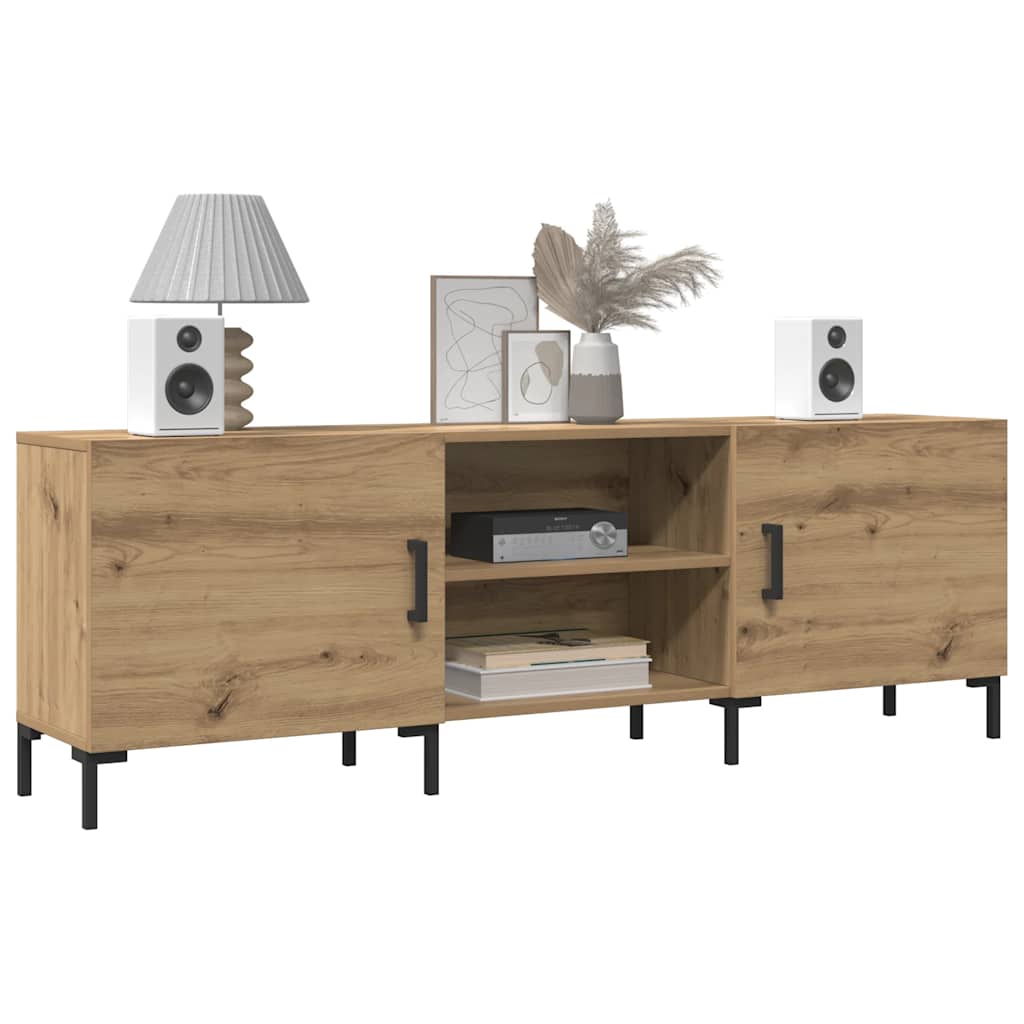 TV Cabinet Artisan Oak 150x30x50 cm Engineered Wood