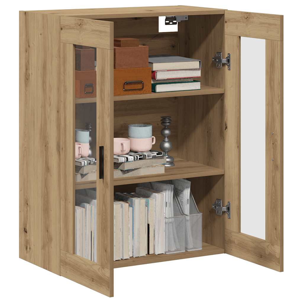Wall Mounted Cabinet Artisan Oak 69,5x34x90 cm