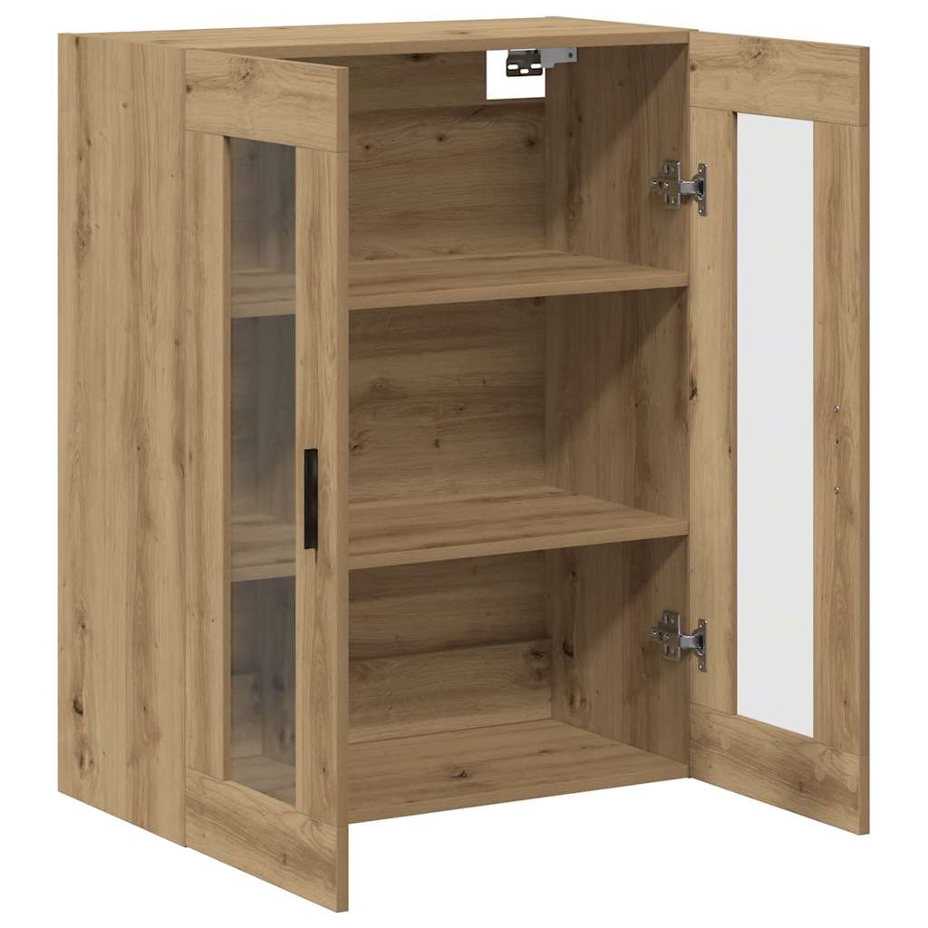 Wall Mounted Cabinet Artisan Oak 69,5x34x90 cm