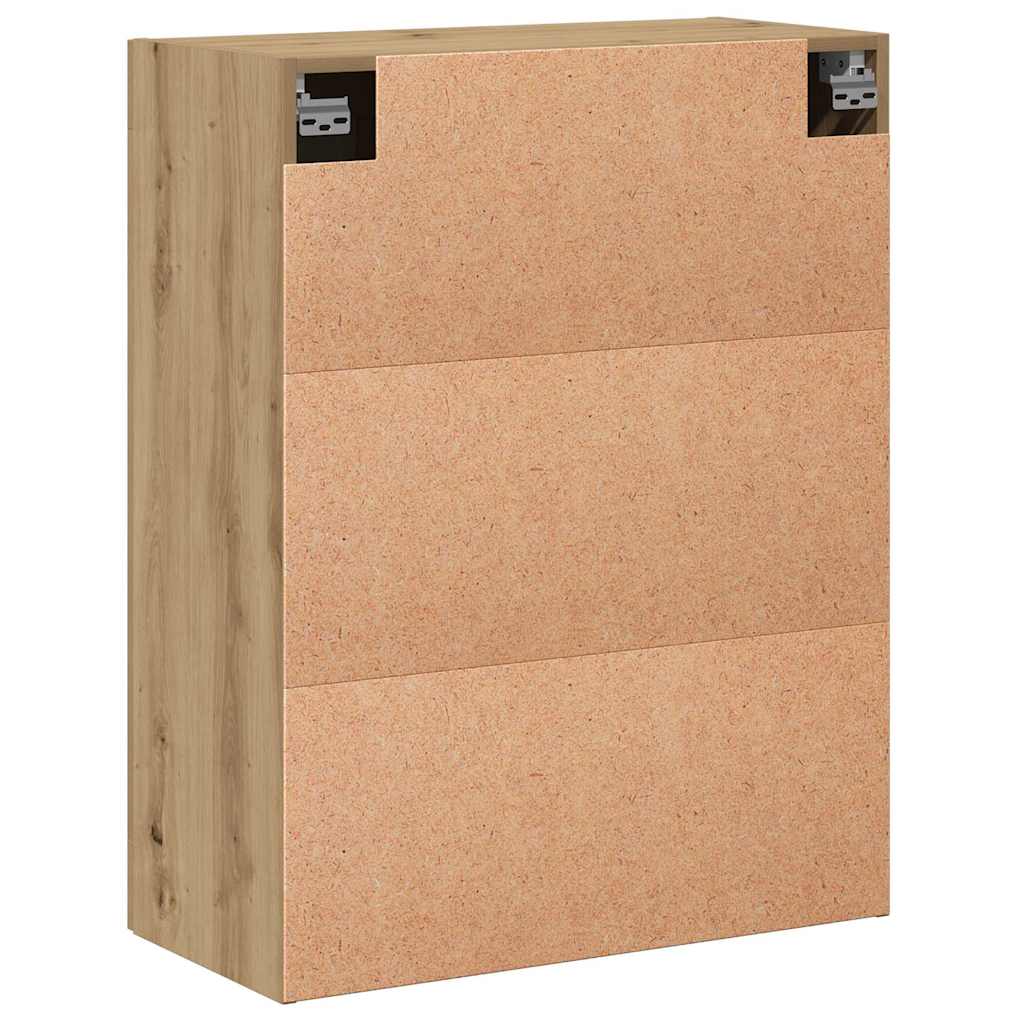 Wall Mounted Cabinet Artisan Oak 69,5x34x90 cm
