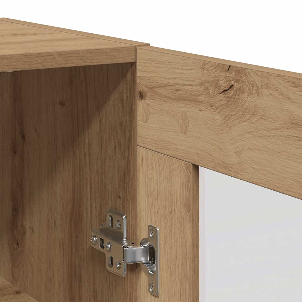 Wall Mounted Cabinet Artisan Oak 69,5x34x90 cm