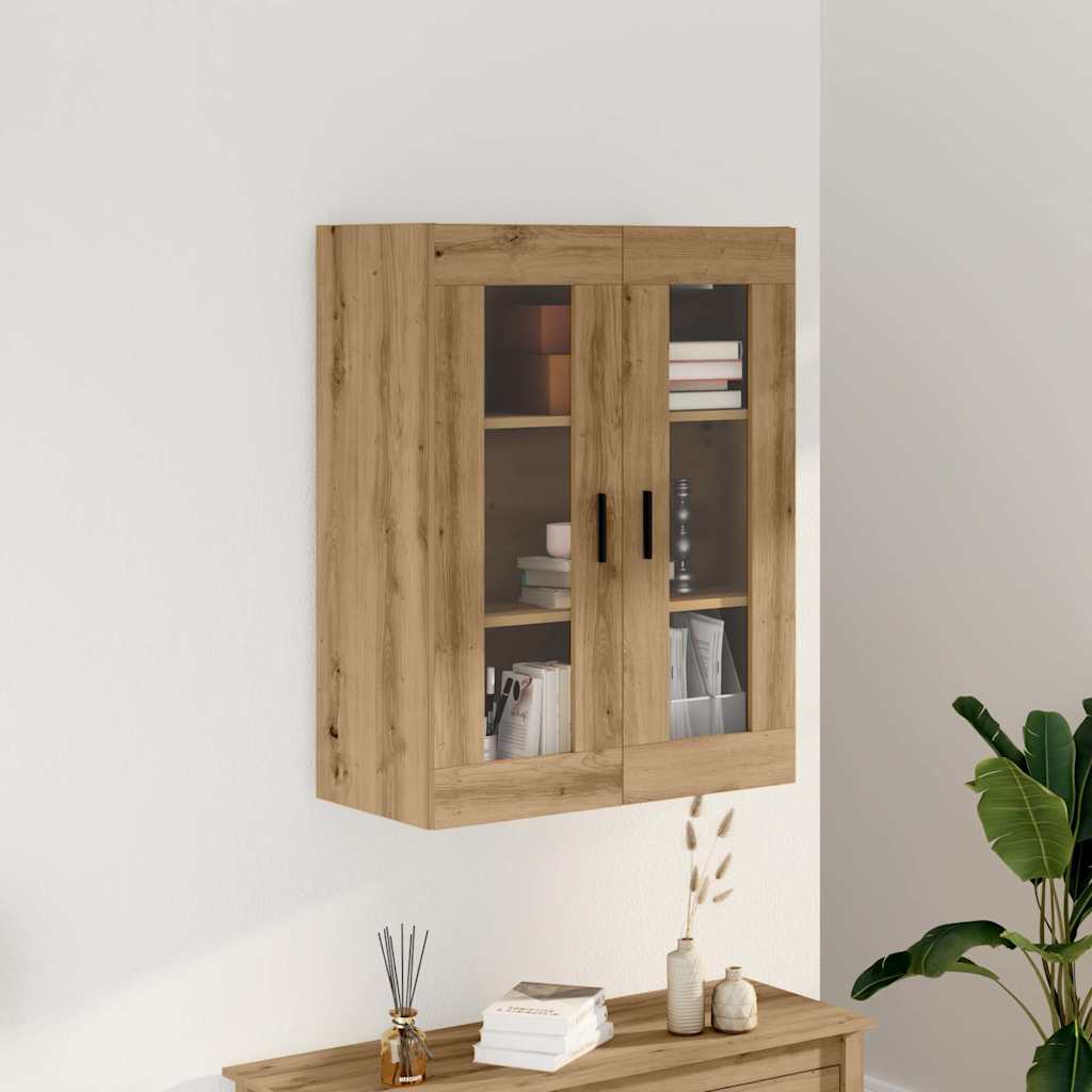 Wall Mounted Cabinet Artisan Oak 69,5x34x90 cm