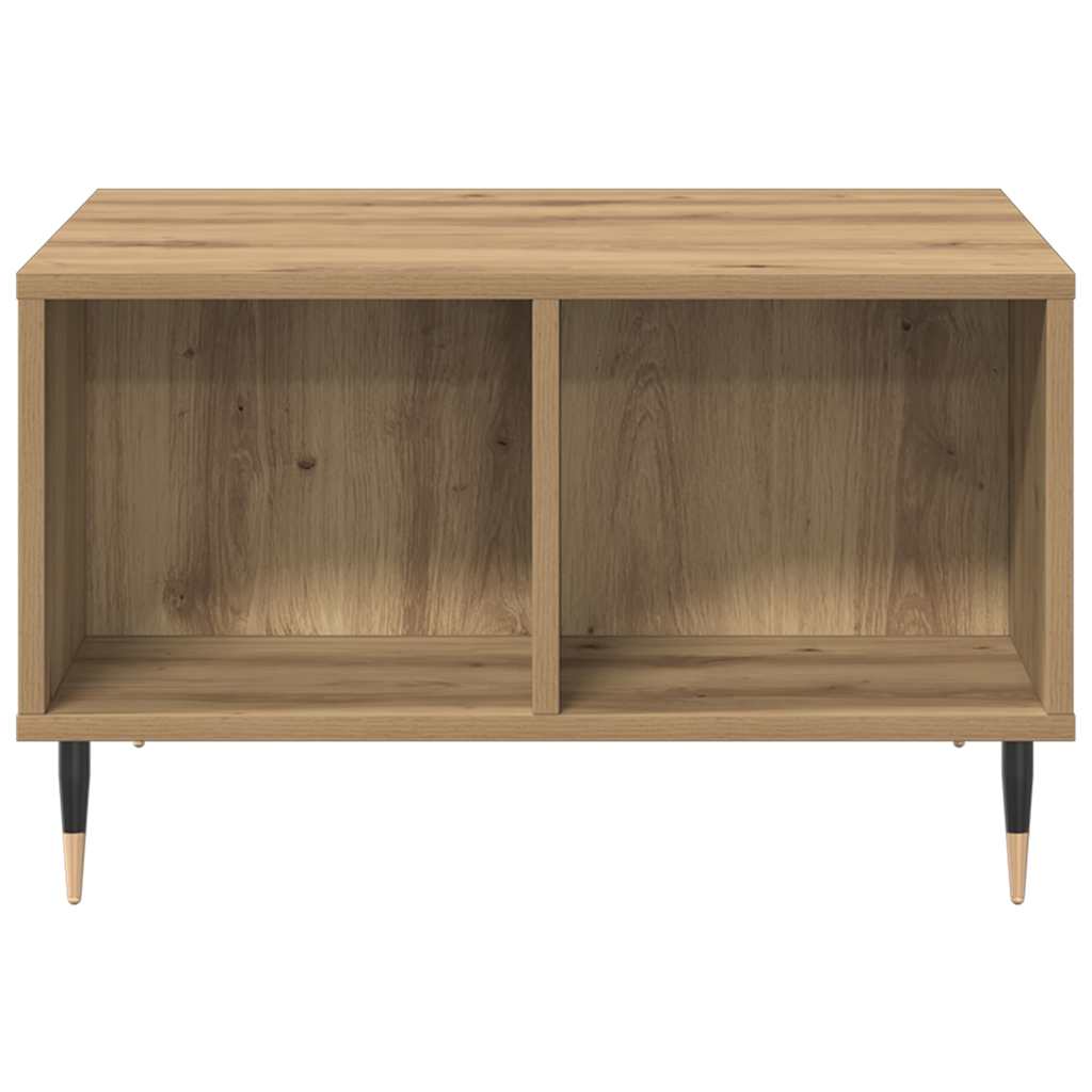 Coffee Table Artisan Oak 60x50x36,5 cm Engineered Wood