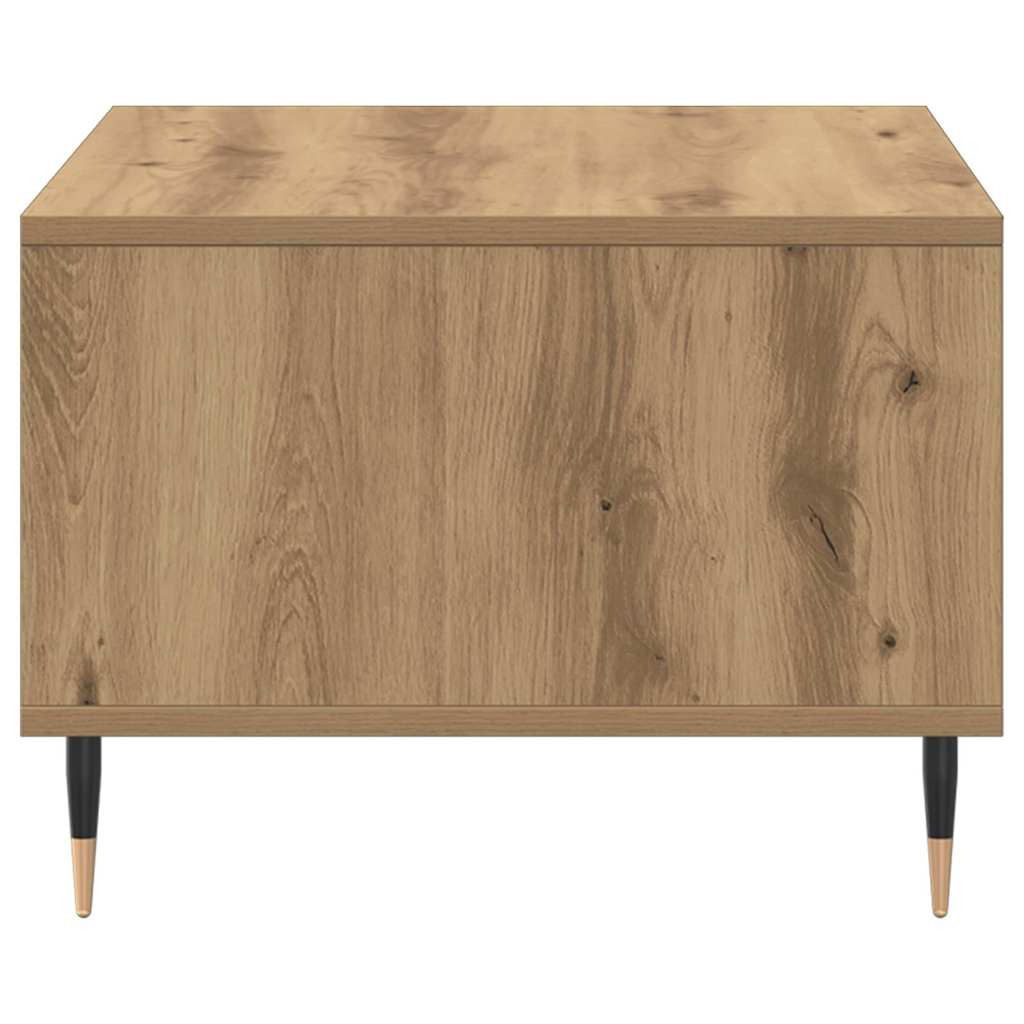 Coffee Table Artisan Oak 60x50x36,5 cm Engineered Wood