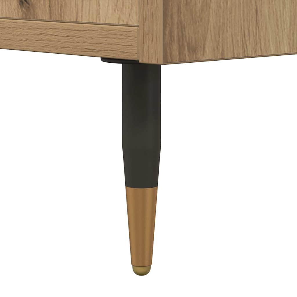 Coffee Table Artisan Oak 60x50x36,5 cm Engineered Wood