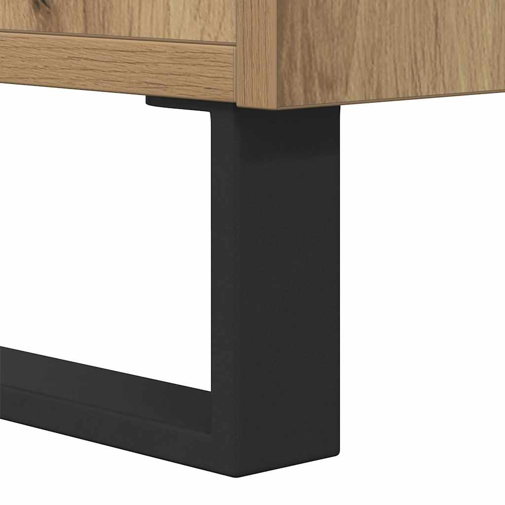 Coffee Table Artisan Oak 90x50x36,5 cm Engineered Wood