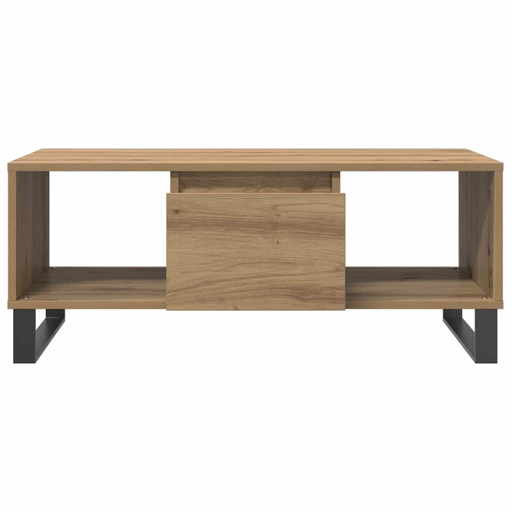Coffee Table Artisan Oak 90x50x36,5 cm Engineered Wood