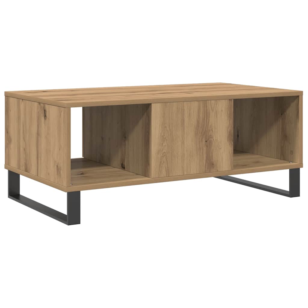 Coffee Table Artisan Oak 90x50x36,5 cm Engineered Wood