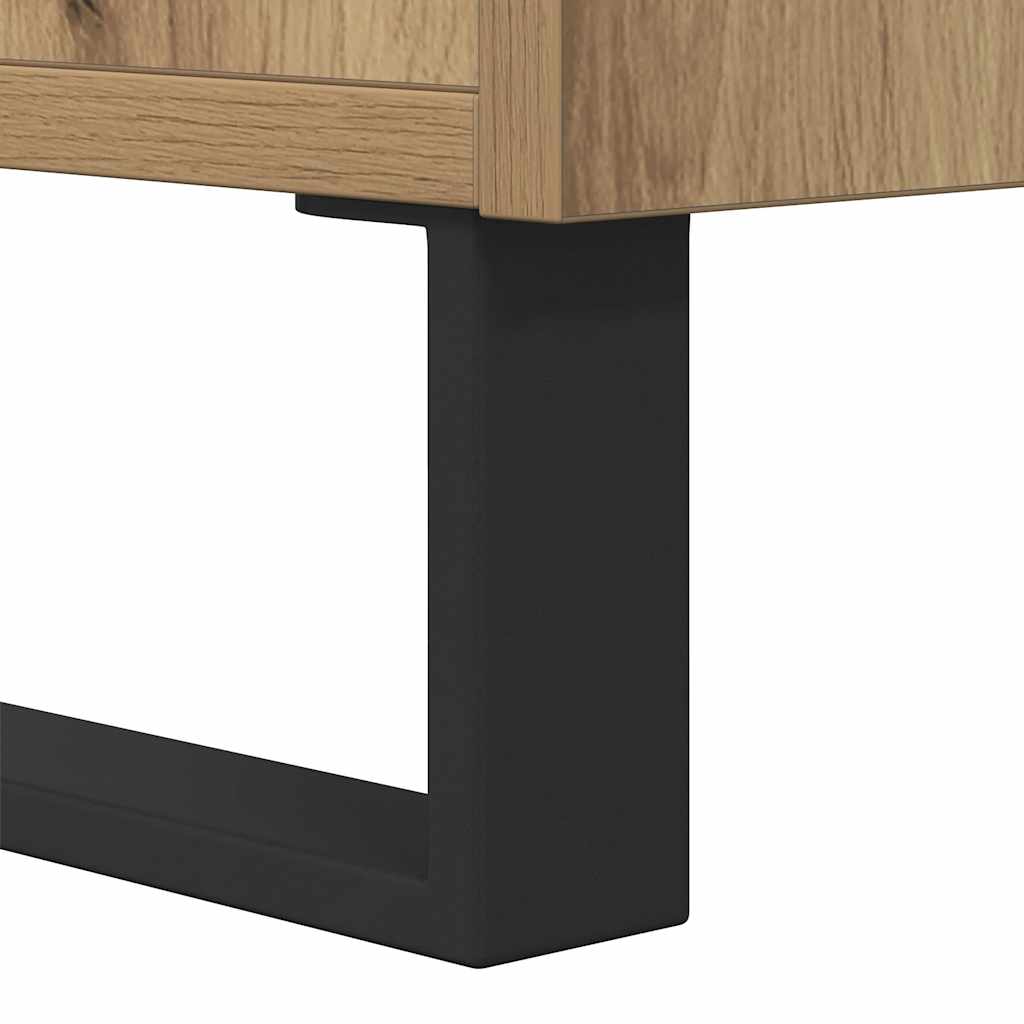 Coffee Table Artisan Oak 90x50x36,5 cm Engineered Wood