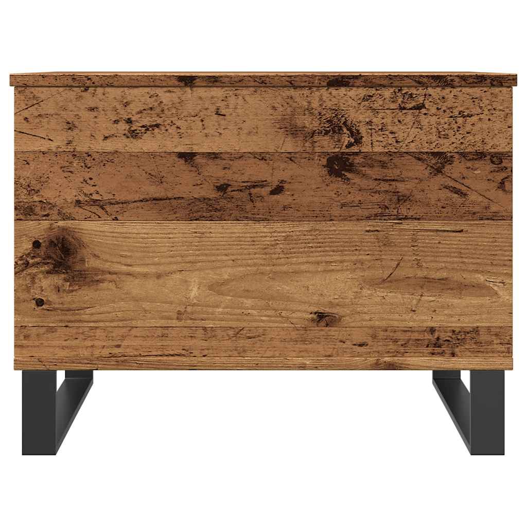 Coffee Table Old Wood 60x44,5x45 cm Engineered Wood