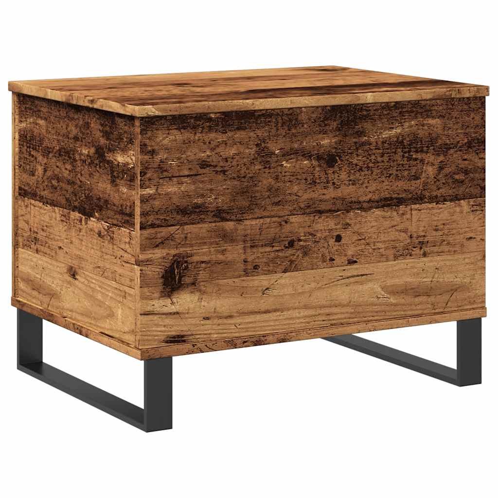 Coffee Table Old Wood 60x44,5x45 cm Engineered Wood