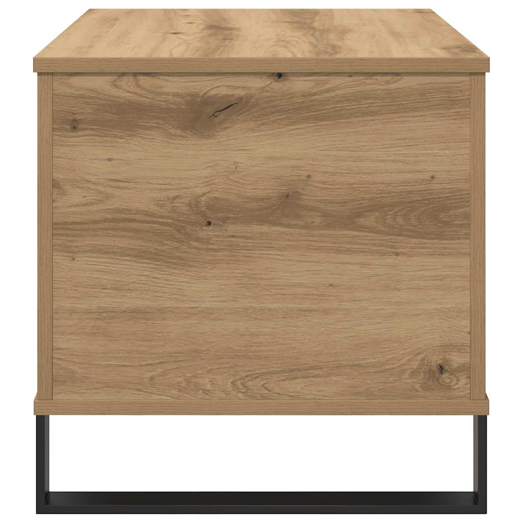 Coffee Table Artisan Oak 60x44,5x45 cm Engineered Wood