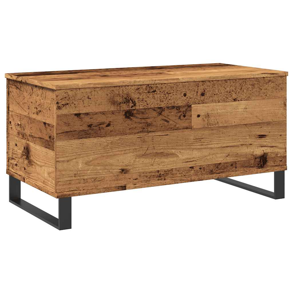 Coffee Table Old Wood 90x44,5x45 cm Engineered Wood