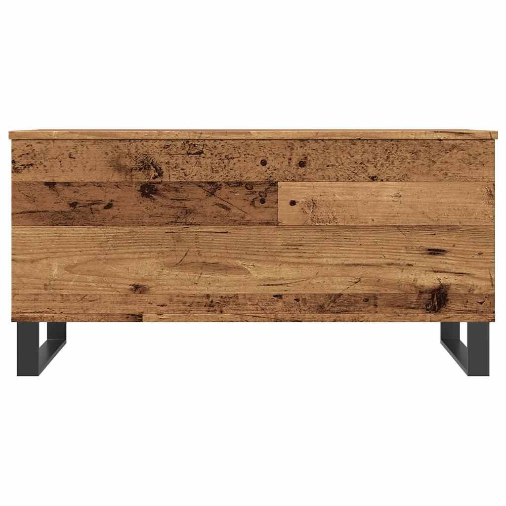 Coffee Table Old Wood 90x44,5x45 cm Engineered Wood