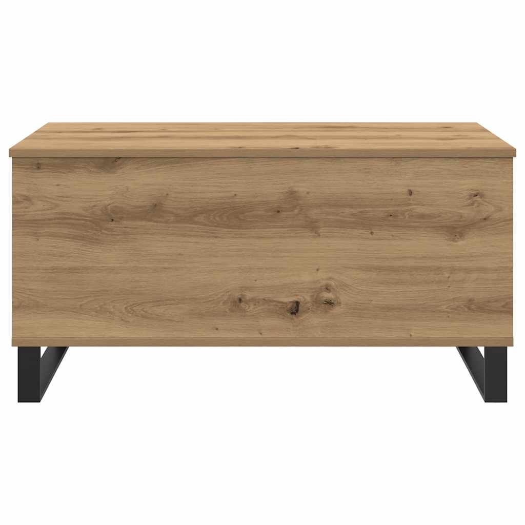 Coffee Table Artisan Oak 90x44,5x45 cm Engineered Wood