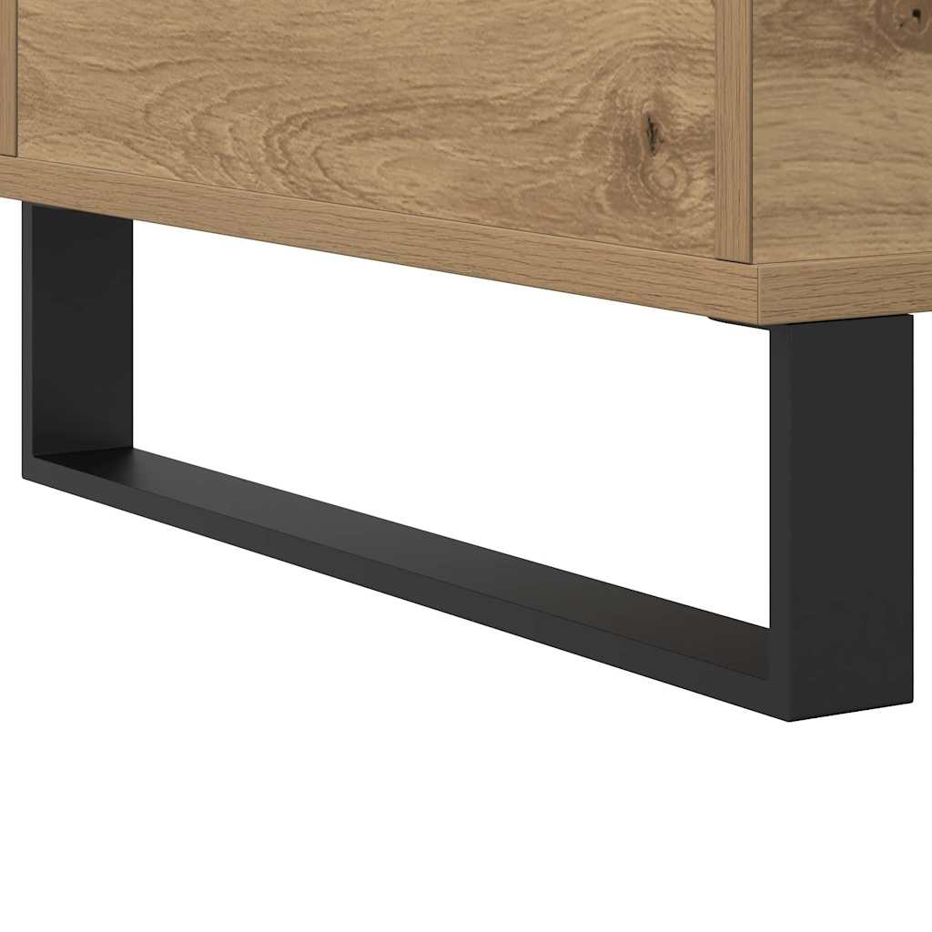 Coffee Table Artisan Oak 90x44,5x45 cm Engineered Wood