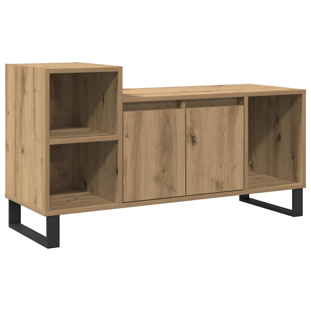 TV Cabinet Artisan Oak 100x35x55 cm Engineered Wood