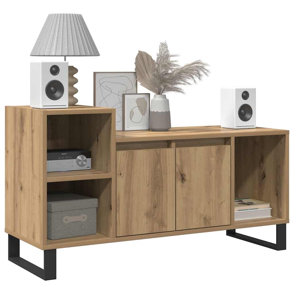 TV Cabinet Artisan Oak 100x35x55 cm Engineered Wood