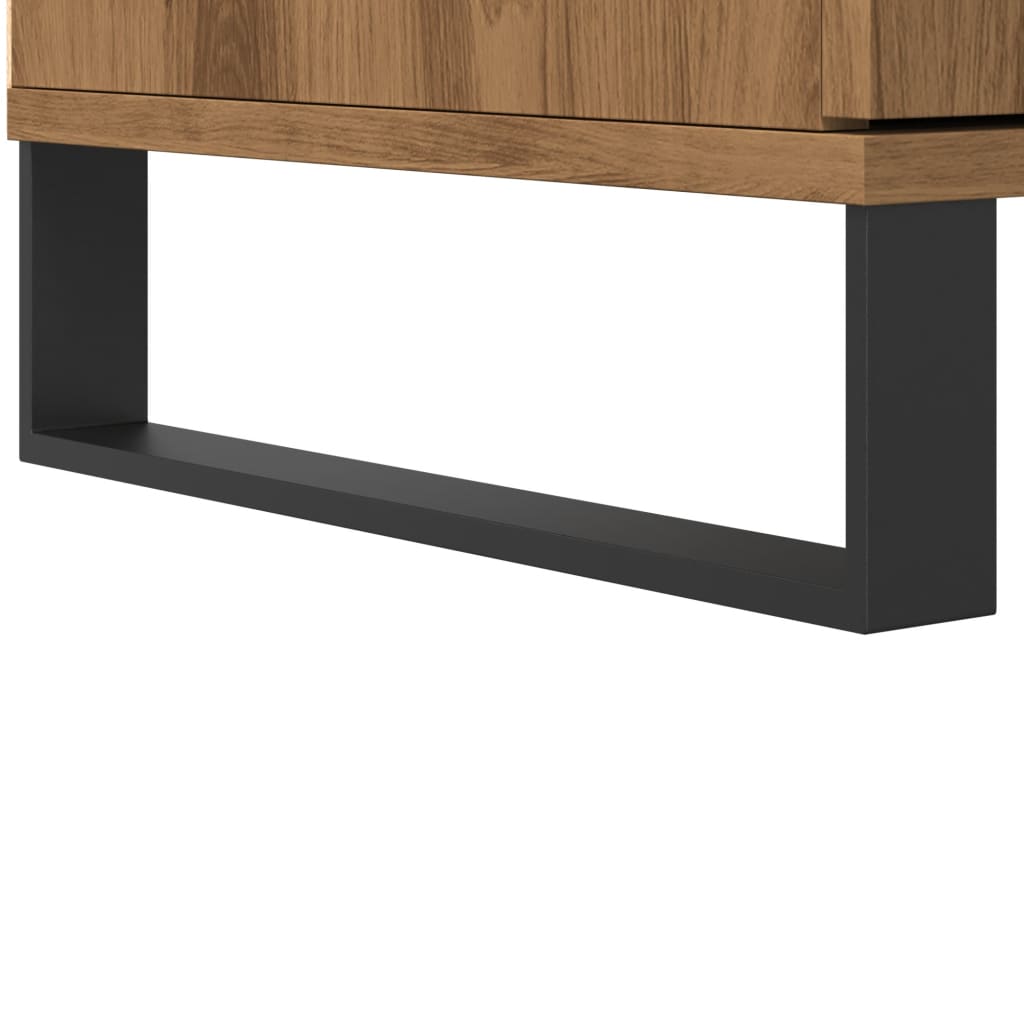 Highboard Artisan Oak 60x36x110 cm Engineered Wood