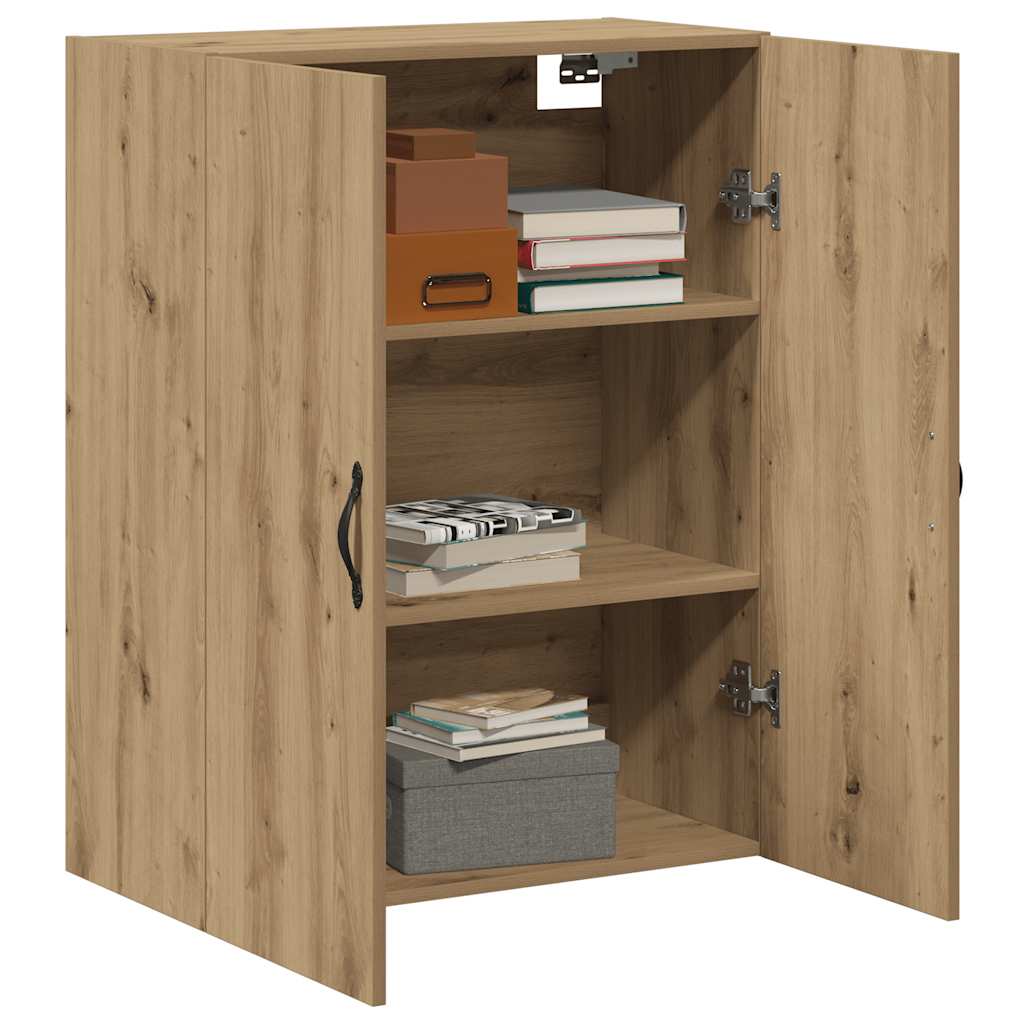 Wall Mounted Cabinet Artisan Oak 69,5x34x90 cm Engineered Wood