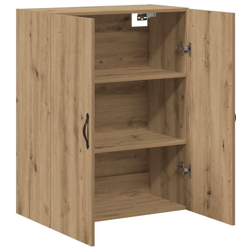 Wall Mounted Cabinet Artisan Oak 69,5x34x90 cm Engineered Wood