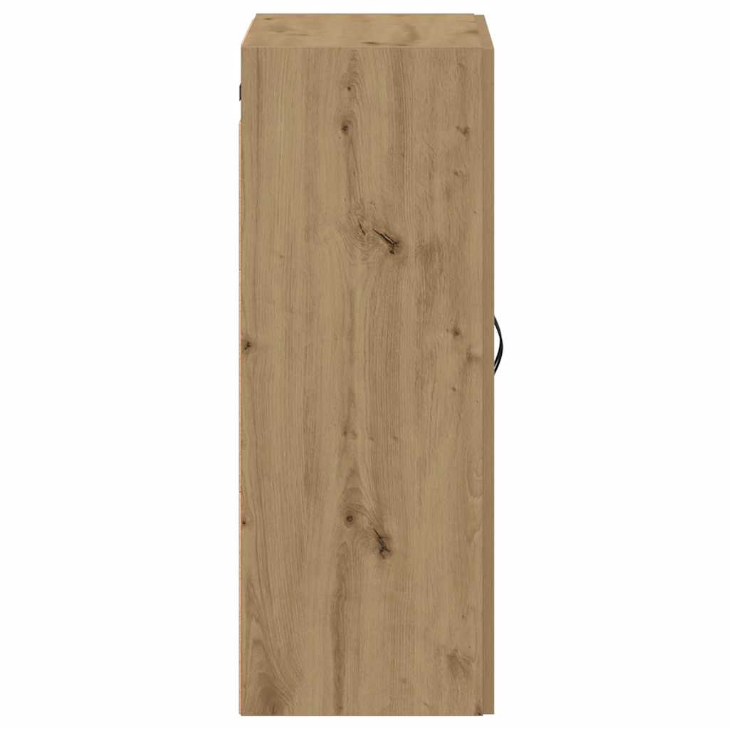 Wall Mounted Cabinet Artisan Oak 69,5x34x90 cm Engineered Wood